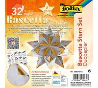 Kit para Hacer Estrellas Folia 836/3030 Bascetta, Color Azul