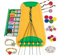 Kit para Hacer Pulseras Niñas, Artes Y Manualidades para Niños de 8 a 12 Años, Kit de Fabricación de Pulseras De La Amistad para Niñas, Regalos Navidad Cumpleaños Juguetes Niña 6 7 8 9 10 11 12 Años