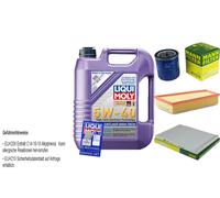 Kit para Inspección de Filtro Liqui Moly Aceite 5L 5W-40 Citroën Xsara N1 1.8i