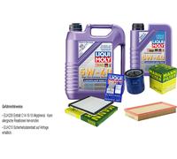 Kit para Inspección de Filtro Liqui Moly Aceite 6L 5W-40 Citroën Xantia Break X2