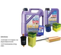 Kit para Inspección de Filtro Liqui Moly Aceite 6L 5W-40 Peugeot 306 Break 7E N3