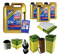 Kit para Inspección de Filtro Liqui Moly Aceite 8L 5W-30 Audi A4 Allroad 8KH B8