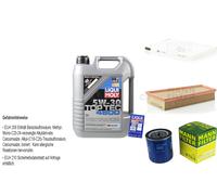Kit para Inspección Filtro de Aire Liqui Moly Aceite 5L 5W-30 Citroën Xsara N1