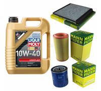 Kit para Inspección Filtro Liqui Moly Aceite 5L 10W-40 Citroën Berlingo Mf 1.9 D
