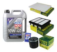 Kit para Inspección Filtro Liqui Moly Aceite 5L 10W-40 Kia Cee'D Sw Ed 1.4 1.6