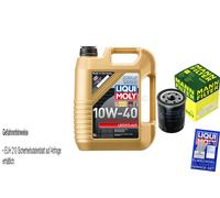 Kit para Inspección Filtro Liqui Moly Aceite 5L 10W-40 Nissan Micra III K12 1.2