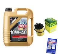 Kit para Inspección Filtro Liqui Moly Aceite 5L 10W-40 Opel Astra Mk De IV (G