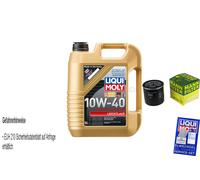 Kit para Inspección Filtro Liqui Moly Aceite 5L 10W-40 Opel Vectra A 86_ 87_ 1.6
