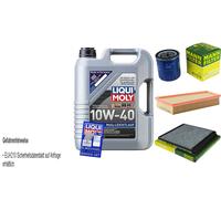 KIT para INSPECCIÓN FILTRO LIQUI MOLY ACEITE 5L 10W-40 para Citroën Xsara N1