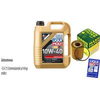 Kit para Inspección Filtro Liqui Moly Aceite 5L 10W-40 para Opel Meriva Astra G