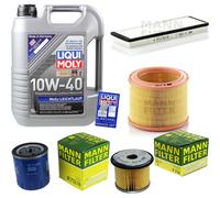 KIT para INSPECCIÓN FILTRO LIQUI MOLY ACEITE 5L 10W-40 Peugeot 306 Hatchback 7A
