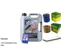 KIT para INSPECCIÓN FILTRO LIQUI MOLY ACEITE 5L 10W-40 Peugeot 306 Ventana