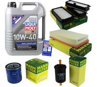 Kit para Inspección Filtro Liqui Moly Aceite 5L 10W-40 Peugeot 806 221 2.0 Fiat