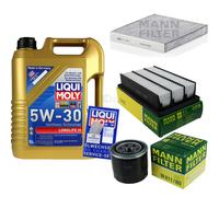 Kit para Inspección Filtro Liqui Moly Aceite 5L 5W-30 Hyundai Santa Fe II De CM