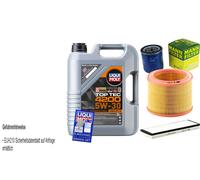KIT para INSPECCIÓN FILTRO LIQUI MOLY ACEITE 5L 5W-30 para Peugeot 306 Hatchback