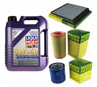 Kit para Inspección Filtro Liqui Moly Aceite 5L 5W-40 Citroën Berlingo Mf 1.9 D)