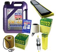 Kit para Inspección Filtro Liqui Moly Aceite 5L 5W-40 para BMW 3er E90 316i E91