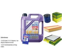 Kit para Inspección Filtro Liqui Moly Aceite 5L 5W-40 para Citroën Xsara N1 1.8i