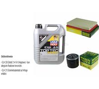 Kit para Inspección Filtro Liqui Moly Aceite 5L 5W-40 para Hyundai Acento II LC