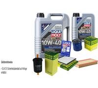 Kit para Inspección Filtro Liqui Moly Aceite 6L 10W-40 Citroën Xantia Freno X2