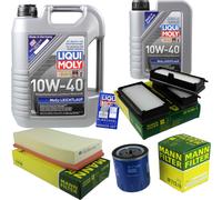 Kit para Inspección Filtro Liqui Moly Aceite 6L 10W-40 Fiat Scudo Combinato 220P