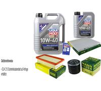 Kit para Inspección Filtro Liqui Moly Aceite 6L 10W-40 Kia Rio II Jb 1.4 16V