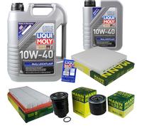 Kit para Inspección Filtro Liqui Moly Aceite 6L 10W-40 Mazda 6 Estación Wagon Gy