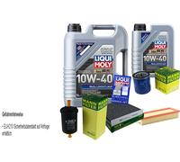 Kit para Inspección Filtro Liqui Moly Aceite 6L 10W-40 para Citroën Mf 1.8i