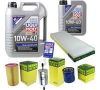 Kit para Inspección Filtro Liqui Moly Aceite 6L 10W-40 para Fiat