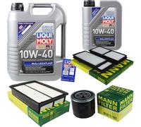Kit para Inspección Filtro Liqui Moly Aceite 6L 10W-40 para Mazda 5 CR19 2.0 CD
