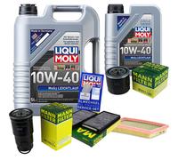 Kit para Inspección Filtro Liqui Moly Aceite 6L 10W-40 para Mazda Premacy CP 2.0