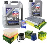 Kit para Inspección Filtro Liqui Moly Aceite 6L 10W-40 Peugeot 307 Sw De 3H 2.0