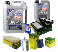 Kit para Inspección Filtro Liqui Moly Aceite 6L 10W-40 Peugeot 806 221 2.0 Fiat