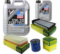 Kit para Inspección Filtro Liqui Moly Aceite 6L 5W-30 Citroën C5 de I Dc _ 3.0