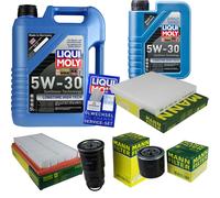 Kit para Inspección Filtro Liqui Moly Aceite 6L 5W-30 Mazda 6 Station Wagon Gy