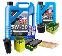 Kit para Inspección Filtro Liqui Moly Aceite 6L 5W-30 Mazda Premacy CP 2.0 Td