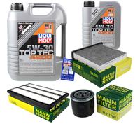 Kit para Inspección Filtro Liqui Moly Aceite 6L 5W-30 Mitsubishi Pajero IV V8