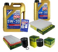 Kit para Inspección Filtro Liqui Moly Aceite 6L 5W-30 para Mazda 6 Combi Gh 2.2