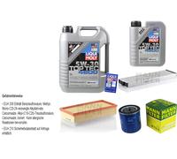 Kit para Inspección Filtro Liqui Moly Aceite 6L 5W-30 para Peugeot 607 9D 9U 3.0