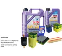 Kit para Inspección Filtro Liqui Moly Aceite 6L 5W-40 Citroën Berlingo Mf 1.8i