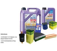 Kit para Inspección Filtro Liqui Moly Aceite 6L 5W-40 Citroën Berlingo, Mf 1.8i