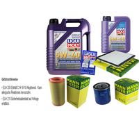 Kit para Inspección Filtro Liqui Moly Aceite 6L 5W-40 Citroën Berlingo Mf 1.9 D)