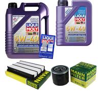 Kit para Inspección Filtro Liqui Moly Aceite 6L 5W-40 Opel Monterey A Ubs _ 3.2