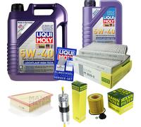 Kit para Inspección Filtro Liqui Moly Aceite 6L 5W-40 para BMW 5er F10 F18