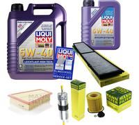 Kit para Inspección Filtro Liqui Moly Aceite 6L 5W-40 para BMW X1 E84 Xdrive20i,