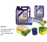 Kit para Inspección Filtro Liqui Moly Aceite 6L 5W-40 Peugeot 206 Hatchback 2A /