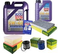 Kit para Inspección Filtro Liqui Moly Aceite 6L 5W-40 Peugeot 307 . Sw 3H 2.0