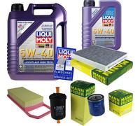 Kit para Inspección Filtro Liqui Moly Aceite 6L 5W-40 Peugeot 407 Sw 6E _ 3.0 6D