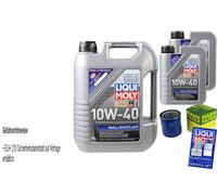 Kit para Inspección Filtro Liqui Moly Aceite 7L 10W-40 Citroën Berlingo Caja M
