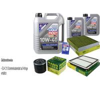 Kit para Inspección Filtro Liqui Moly Aceite 7L 10W-40 Subaru Interior Br 3.6 R
